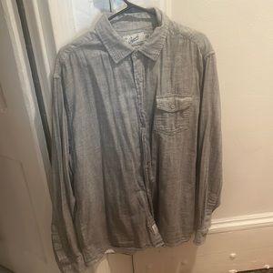 Men’s greeters cotton button down